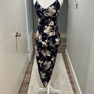 Floral Asymmetrical dress